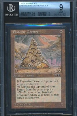 Alliances Phyrexian Devourer BGS 9 Graded Magic MTG (1423) - Image 1 of 3