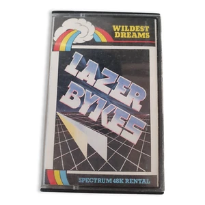 Cinta de casete retro Lazer Bykes Wildest Dreams copia de alquiler ZX Spectrum juego - Imagen 1 de 3
