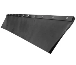 Buyers SAM 1309096 3/8 x 9 x 96" Belted Rubber Snow Deflector - Picture 1 of 3