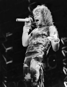 8x10 Print David Lee Roth Van Halen on Stage #DLRA - Picture 1 of 1