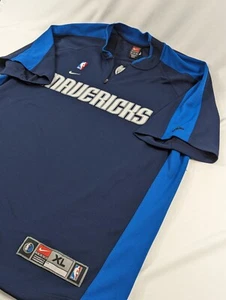 Dallas Mavericks Vintage anni 90 Nike Team Game Shoot Around Warm Up Uomo XL - Foto 1 di 7