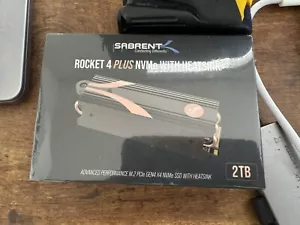 SABRENT 2TB Rocket 4 Plus NVMe Gen4 PCIe M.2 SSD Extreme Performance Drive - Picture 1 of 2