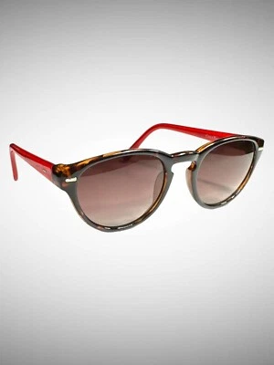 Cole Haan C6089 21 Tortoise Red Frame Brown Gradient Lens Sunglasses 50-24-135 - Image 1 of 4