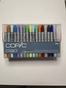 TOO Copic Ciao 72A Marker Set Dual Tip Open Box einmal benutzt alles voll und frisch - Bild 1 von 2