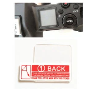 Glass Info Top Shoulder Screen Protector Cover for Canon EOS R R5 R3 EOSR Camera - Picture 1 of 3