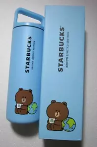 2022 Starbucks LINE + Friends braun auf den Philippinen TASCHEN 16 OZ mit Box - Bild 1 von 4