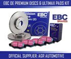 EBC REAR DISCS AND PADS 256mm FOR AUDI A4 QUATTRO 3.0 2001-04