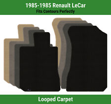 Lloyd Classic Loop Front Row Carpet Mats for 1985 Renault LeCar 