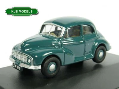 BNIB OO GAUGE OXFORD DIECAST 1:76 76MMS001 GREEN MORRIS MINOR MM SALOON CAR - Image 1 of 3