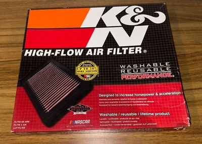 Filtro de admisión de aire de alto flujo K&N 33-2478 para Nissan Altima 2014-2018 2,5 L Foto 1 de 4