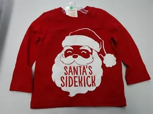 INFANT 18M JUST ONE YOU CARTER'S SANTA'S SIDEKICK CHRISTMAS TSHIRT NEW #19800 - Bild 1 von 1