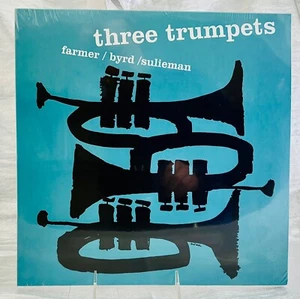 LP: Art Farmer / Donald Byrd / Idrees Sulieman, Three Trumpets, Honey Pie Record - Picture 1 of 2