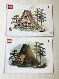 LEGO Instruction Manual Only, A-Frame Cabin 21338 Book / Booklets 1 & 2 - Picture 1 of 6