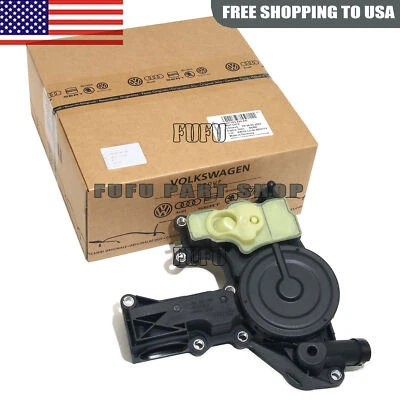 06H103495AK PCV Valve Oil Separator For Audi A3 A4 Q3 Q5 A8 2.0T Genuine OEM Foto 1 de 4