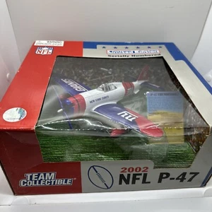NFL New York Giants 2002 P-47 Thunderbolt Plane Die Cast 1:48 Scale New Rare - Picture 1 of 13