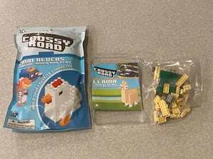 NEW CROSSY ROAD LLAMA CHIBI BLOCKS YOU BUILD ASSEMBLE SEALED Miniature Style - Picture 1 of 2