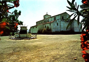 CASTROVILLARI CARTOLINA VEDUTA SANTUARIO MADONNA DELCASTELLO postcard - Picture 1 of 1