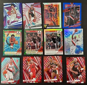 π₯ 12-Card Portland Trail Blazers Parallel Lot Simons, Scoot, Lilliard, Drexler - Picture 1 of 2