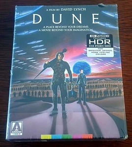 Dune (1984) 4K UHD/Blu Ray Arrow Deluxe Limited Ed. Steelbook NEW! David Lynch - Imagen 1 de 4