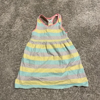 Healthtex Girls Striped Sleeveless Dress 3T - Image 1 of 3