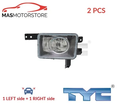 FOG LIGHT LAMP PAIR TYC 19-11026-05-2 2PCS FOR OPEL CORSA C,COMBO - Image 1 of 4