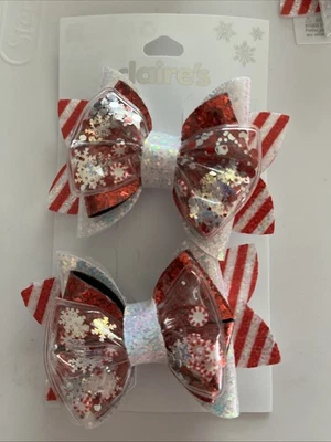 Arcos de Navidad con Confeti (3) 2 Paquetes Claire’s Nuevos Foto 1 de 4