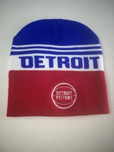 Detroit Pistons Motor City Casino Knit Cap Beanie Michigan Basketball New - Picture 1 of 5