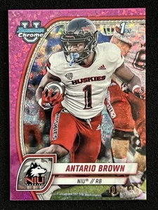 2024 Bowman U Chrome - Antario Brown #13 Fuchsia Mini Diamond /125 - Picture 1 of 2