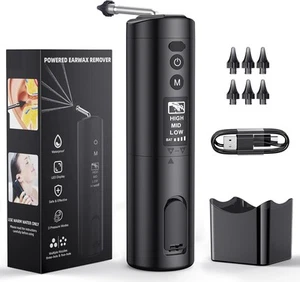 Ear Wax Removal, Upgraded Electric Ear Cleaner with 3 Adjustble Modes - Ear W... - Picture 1 of 6