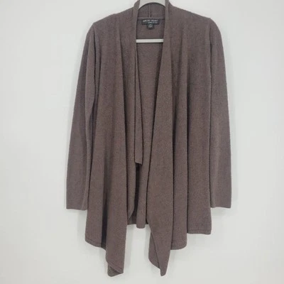 Cárdigan Suéter Barefoot Dreams Bamboo Chic Lite Calypso Frente Abierto S/M Foto 1 de 4