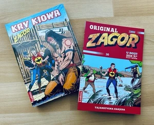 4x Original Zagor Comics NEU Sergio Bonelli Editore Ludens Kroatisch - Bild 1 von 4
