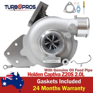 Billet Turbo sin actuador + tubo de alimentación de aceite genuino para Holden Captiva Z20S 2,0 L - Imagen 1 de 15