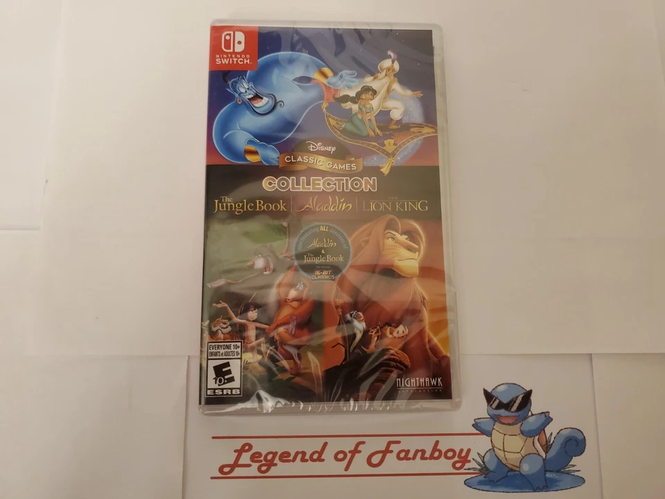 New * Disney Classic Games Collection - Switch * Jungle Book, Aladdin, Lion King - Image 1 of 1