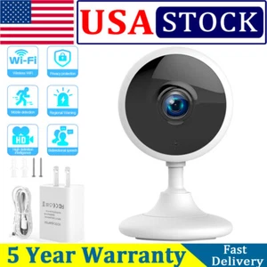1080P WiFi Wireless Indoor Home Security Camera Night Vision Baby Pet Monitor - Picture 1 of 11