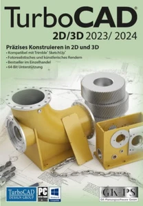 TurboCAD 2D/3D 2023/2024, 1 PC, Dauerlizenz, Windows, Download - Bild 1 von 6