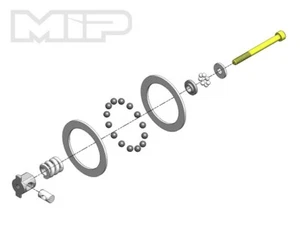 MIP Super Diff Carbide Rebuild Kit Associated B6.4 SC6.2 T6.2 MIP17095 17095 - Picture 1 of 1