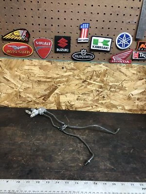 Suzuki Lt250r Quadracer 1988 mangueras de freno delanteras traseras líneas de línea de acero Foto 1 de 3