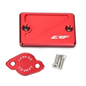 Front Rear Brake Reservoir Cover For HONDA CRF300L CRF 300L RALLY 2021 2022 - Picture 1 of 11