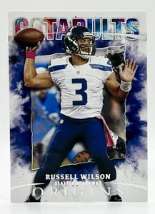 2021 Panini Origins Catapults Russell Wilson Seattle Seahawks - Picture 1 of 2
