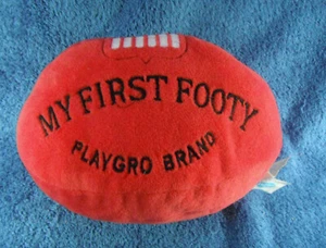 *2236* Playgro My Official First Football / Footy – rattles - 16cm - plush - Picture 1 of 3