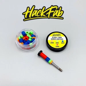 HackFab Traxxas Slash Mudboss (3mm) Internal Shock Spacers Limiters - Picture 1 of 1