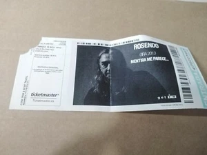ROSENDO LEÑO GIRA 2013 ENTRADA TICKET - Foto 1 di 1