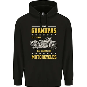 Some Grandpas Funny Biker Motorcycle Bike Childrens Kids Hoodie - Picture 1 of 84
