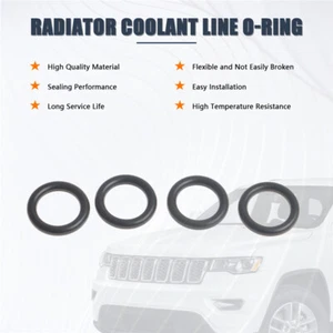 Coolant Line O-Rings For 2005-2018 Chrysler 300 Jeep Grand Cherokee 5.7L & 6.4L - Picture 1 of 7