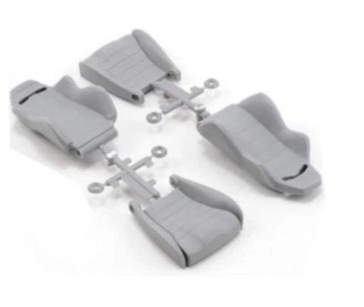 AX80080 Axial Wraith Truck Corbeau LG1 Seat Set (Gray) (2) 1/10 Parts Crawler - Image 1 of 2
