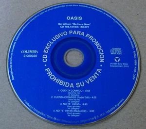 OASIS Stand By Me + 3 ARGENTINA PROMO CD 1997 from BE HERE NOW - Imagen 1 de 2