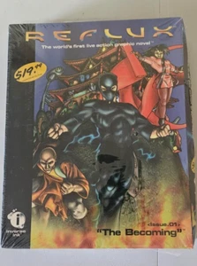 Reflux: Issue.01 -- The Becoming PC, 1995 Sealed Made for Windows 3.1/small tear - Picture 1 of 4