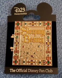 Disney D23 Sleeping Beauty Storybook Jumbo Pin Treasures of Walt Disney Archive - Picture 1 of 2