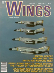 WINGS V15 N4 GD CONVAIR F-106 DELTA DART USAF ANG McD F-4 PHANTOM QF-100 F-15 SK - Bild 1 von 1