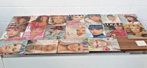 18x Vintage Vogue UK Magazine Bundle – 13x 1972, 2x 1981, 3x 1986 – Job Lot - Foto 1 di 7
